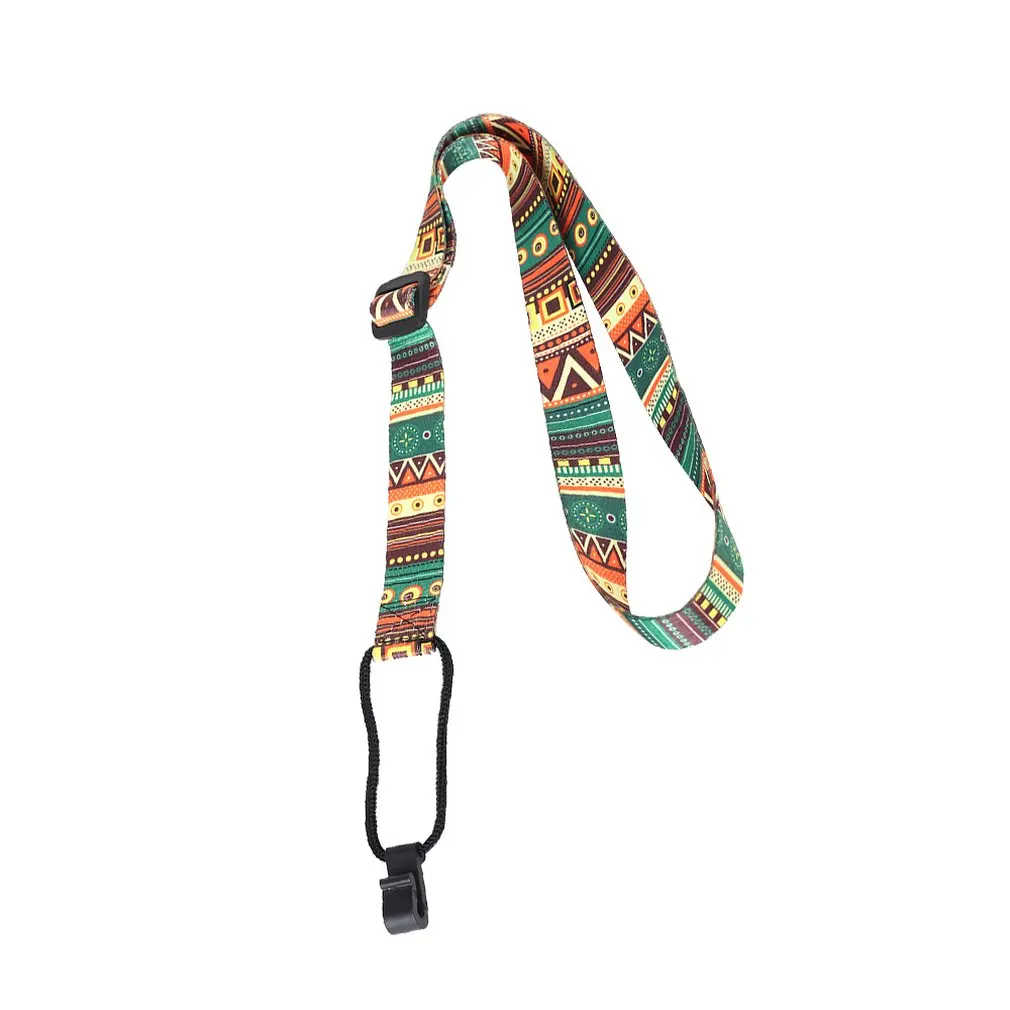 

Hawaii Guitar Strap Ethnic Pattern Adjustable Nylon Clip On Ukulele Strap Belt Sling With Hook Ukulele Guitar Accessories 2019