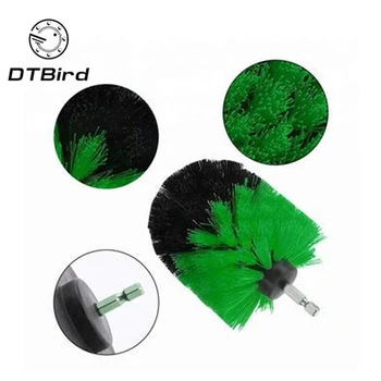 

3pcs Power Scrubber Brush Set For Bathroom Drill Scrubber Brush For Cleaning Cordless Drill Attachment Kit Power Scrub Brush