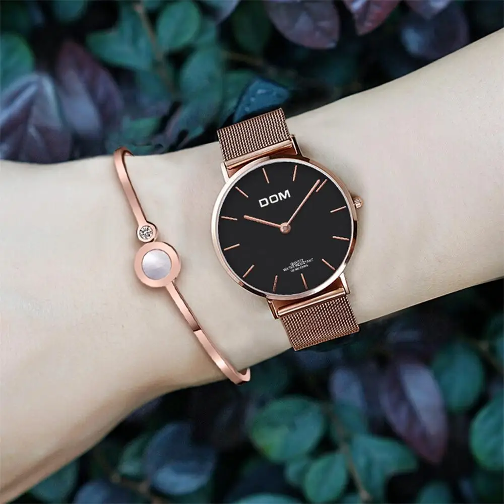 

TOP D Brand Quartz Watch Ladies Grid Strap Wristwatch Fashion Waterproof Ladies Watch reloj mujer Dames horloge Watch Women Kad