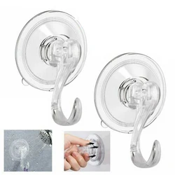 1/5 Pcs Removable Vacuum Sucker Suction Cup Hook Wall Window Clothes Holder Home For Kitchen Bath Accessories