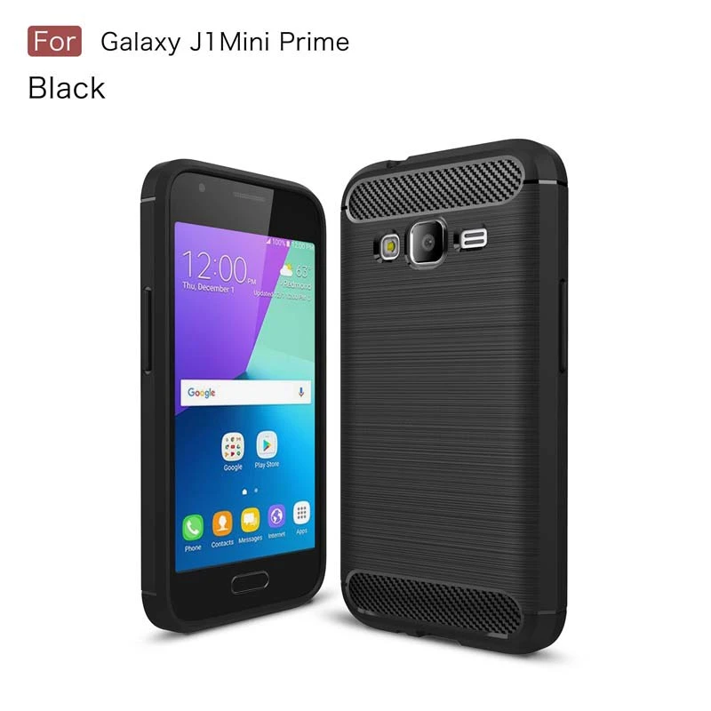 Para samsung Galaxy Mini Prime funda fibra de carbono de cubierta ultrafina para samsung j1 mini prime carcasa de moda 4 pulgadas|Fundas antigolpes para - AliExpress