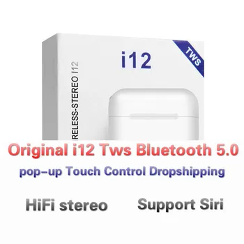 

Wireless Stereo Earbuds i12 TWS Bluetooth Earphone Mini Sports Earpiece Music Headset fone de ouvido PK i7s i9s i11