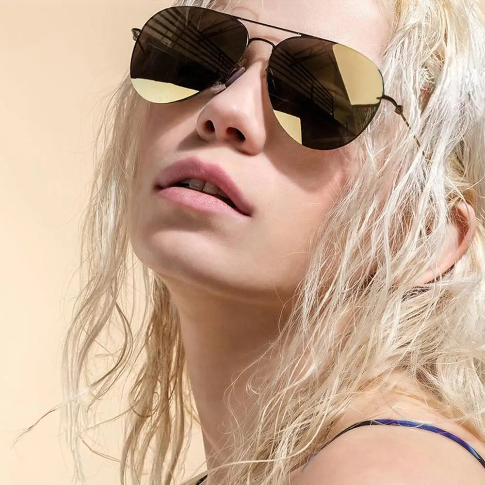 

Original Xiaomi Mijia Mi TS Computer Glasses Polarized UV Lens Sunglasses 304H Stainless Steel Gravity Rear Frame