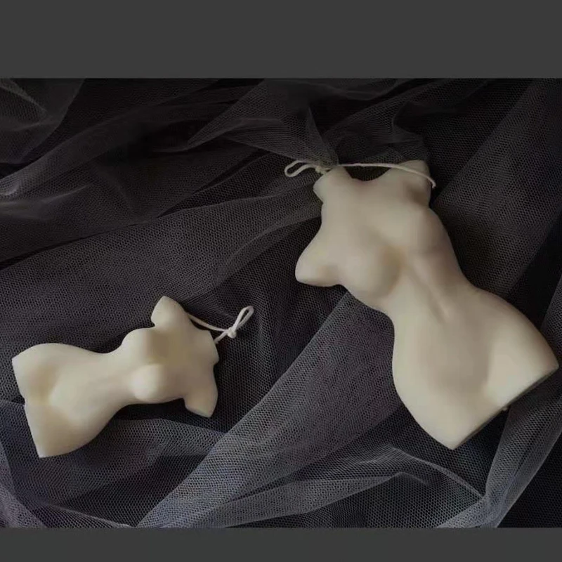 

3D Art Body Silicone Mold for Candle Soap Making DIY Perfume Scented Wax Resin Molds Desktop Decoration