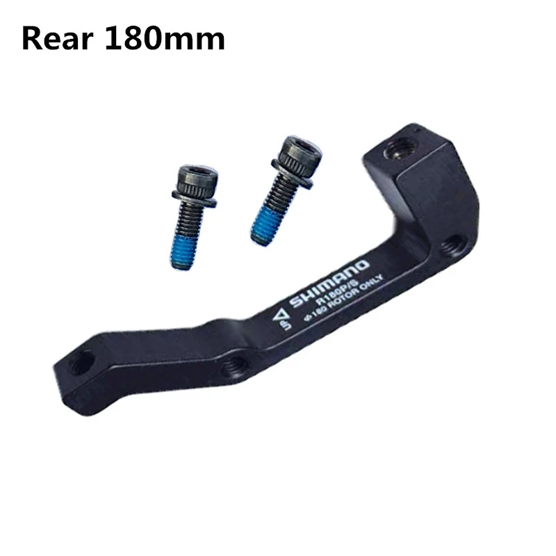Rear 180mm SHIMANO 160 мм 180 мм диск тормозного ротора тормозной адаптер передний задний тормозной суппорт Базовый адаптер для велосипеда B пост Крепление Адаптер 51 мм - Цвет: Rear 180mm