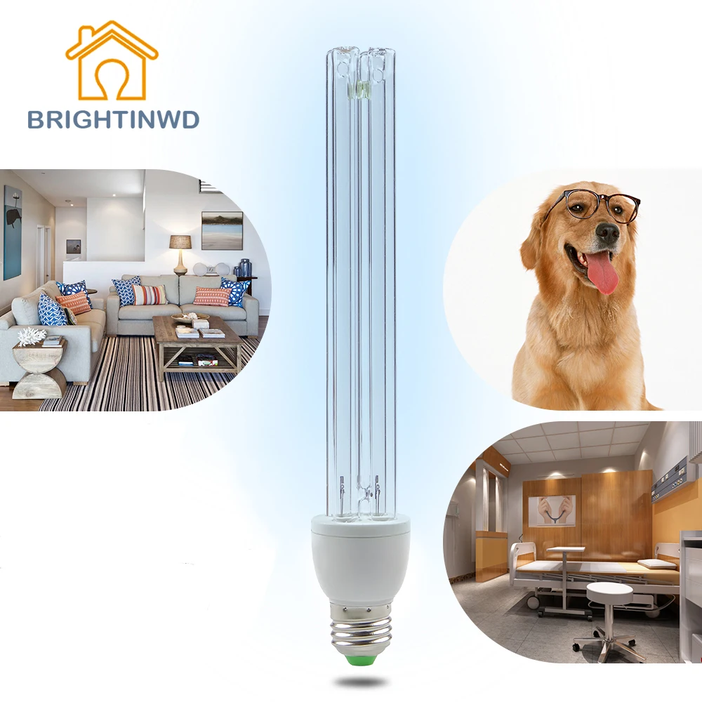E27 15 Вт 20 хит продаж бактерицидная лампа 220V кварцевая ультрафиолетовая для
