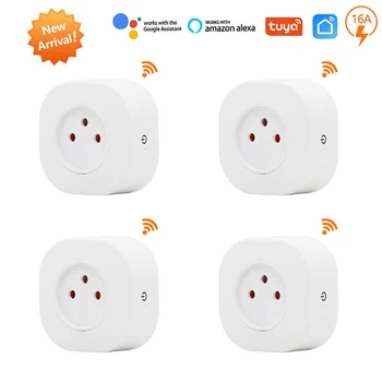 Israel IL 16A Smart Socket WiFi Smart Plug 220V Power Outlet APP Remote Control Compatble Voice Alexa Google Assistant 1