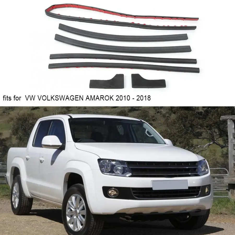 7 шт. уплотнение багажника комплект уплотнение задней двери подходит для AMAROK 2010