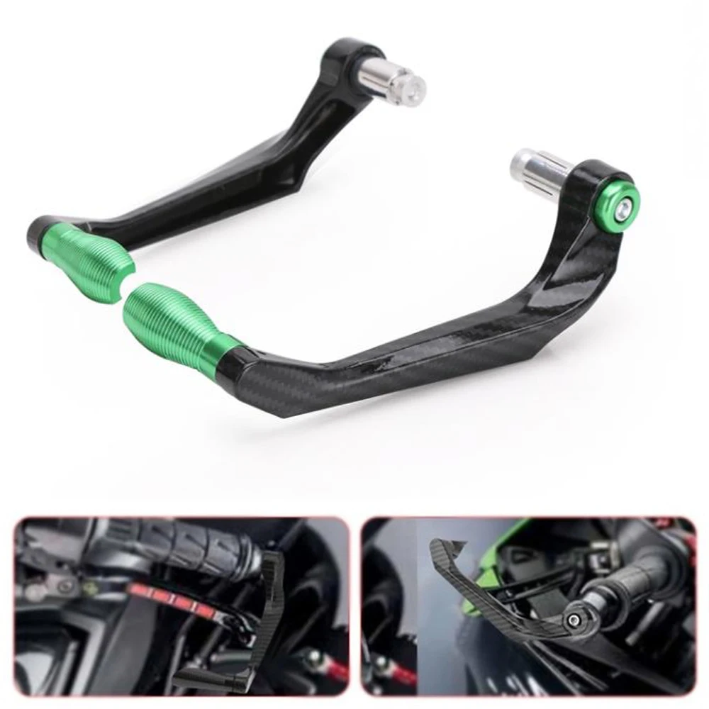 Для KAWASAKI Ninja NINJA 250 300 400 650 1000 ZX-6R ручки руля мотоцикла Защитные Рычаги сцепления