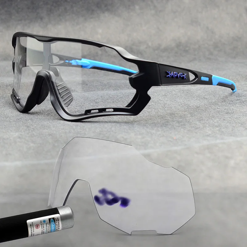 Фотохромные велосипедные солнцезащитные очки для мужчин и женщин, для спорта на открытом воздухе, велосипедные очки, велосипедные солнцезащитные очки, очки Gafas Ciclismo, 1 объектив