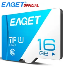 EAGET T1 Micro SD карта класс 10 128 Гб карта памяти 32 Гб 16 Гб Micro SDXC TF карта 64 Гб высокоскоростная UHS-I флэш-карта для телефонов и планшетов