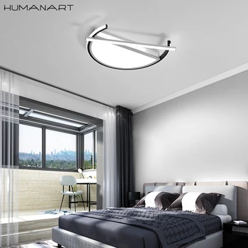 

Modern LED Ceiling Lights For Living room Bedroom Study Round lamp White Black balcony LED Ceiling Lamp Lighting