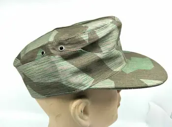 Na zewnątrz wojskowy WW2 armia niemiecka elitarna letnia czapka polowa CAMO armyshop2008 tanie i dobre opinie 
