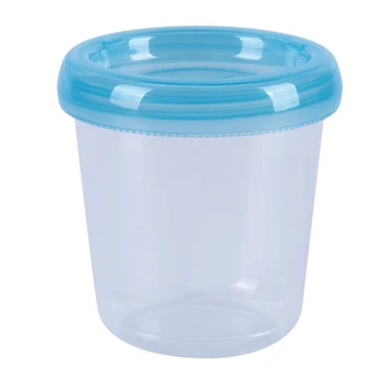 

Breast Milk Storage Cup PP Safety Fresh Keeping Sealed Moisture Proof Complementary Food Cups Multi Functional Storage Bottle