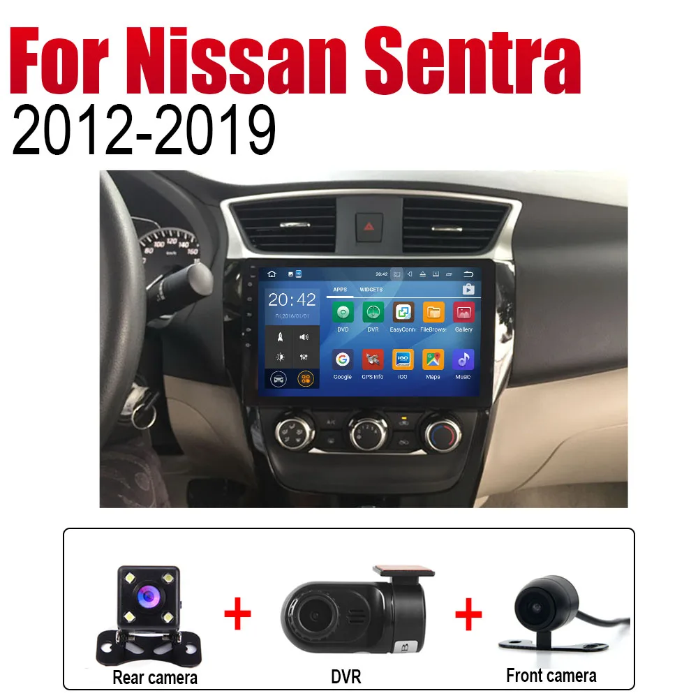 ZaiXi Авто плеер gps навигация для Nissan Sentra 2012~ автомобильное мультимедиа андроид экран системы радио стерео - Цвет: Extra Items