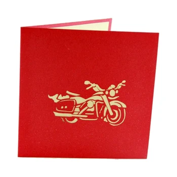 

Handmade 3D Pop Up Greeting Cards for Every Occasion (Motorcycle)
