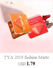 TYA 2018 матовые тени для век Палитра телесный минералы Professional Eye Shadow Powder пигментная Косметика водостойкие матовые тени для век