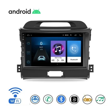 

9" 2din Android 9.1 Car Radio Multimedia Video Player For KIA Sportage 2010 2011 2012 2013 2014 2015 2016 GPS Navi WiFi