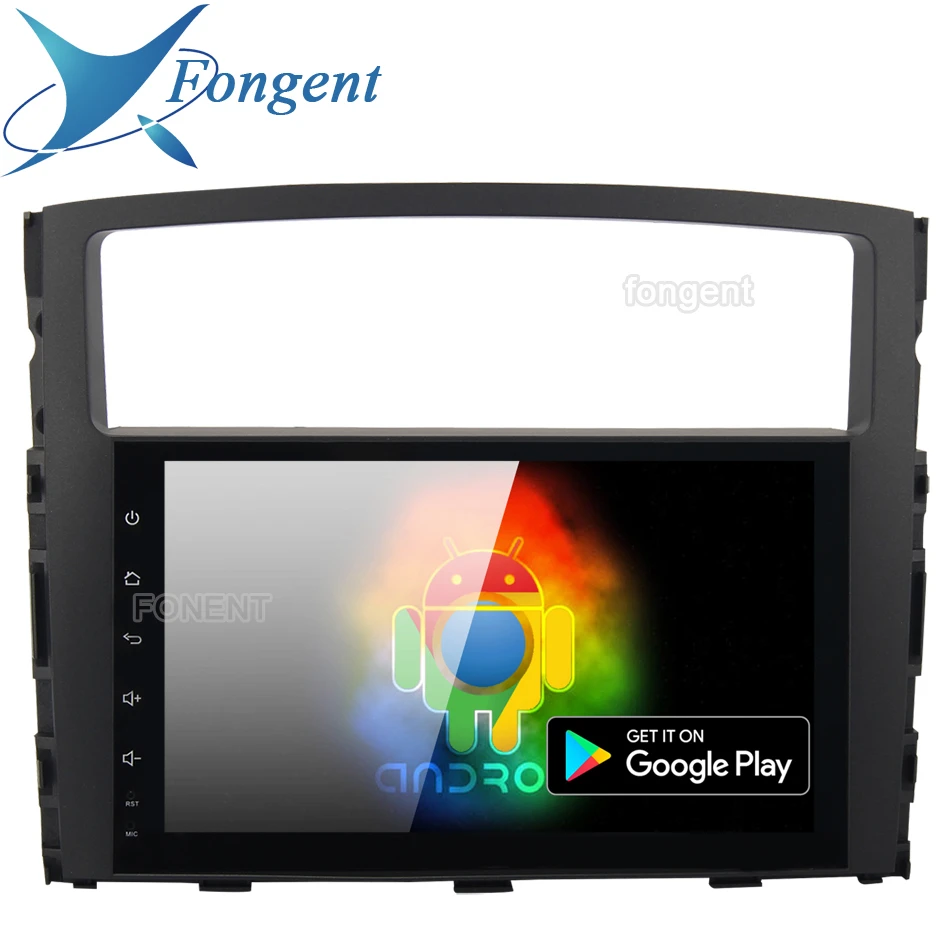 Для Mitsubishi Pajero V97 V93 2006 2007 2008 2009 2011 Автомобильный мультимедийный плеер Android 9 0 GPS DSP