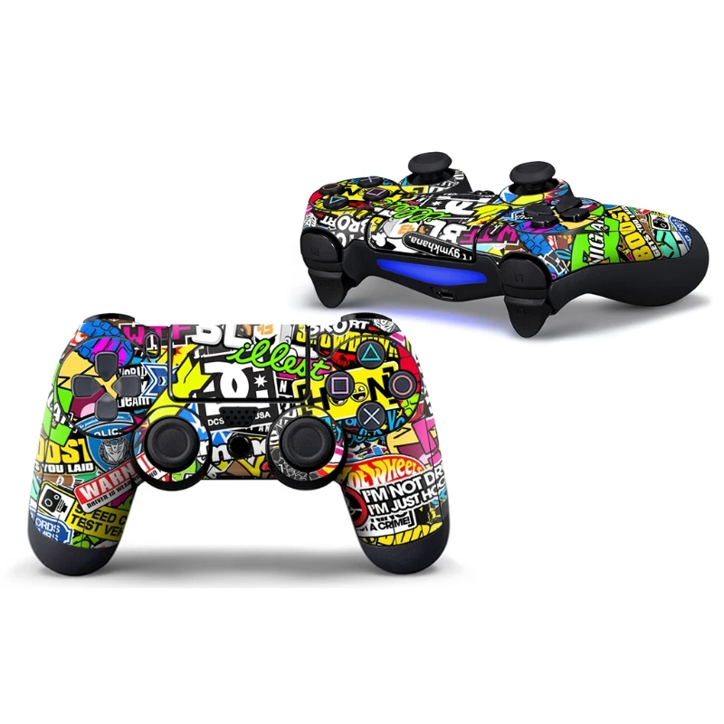 

Vinyl Decorative Sticker Skin Cover Decal Wrap For Sony Playstation 4 Controller Star Protector Skins Cover For PS4 Controle