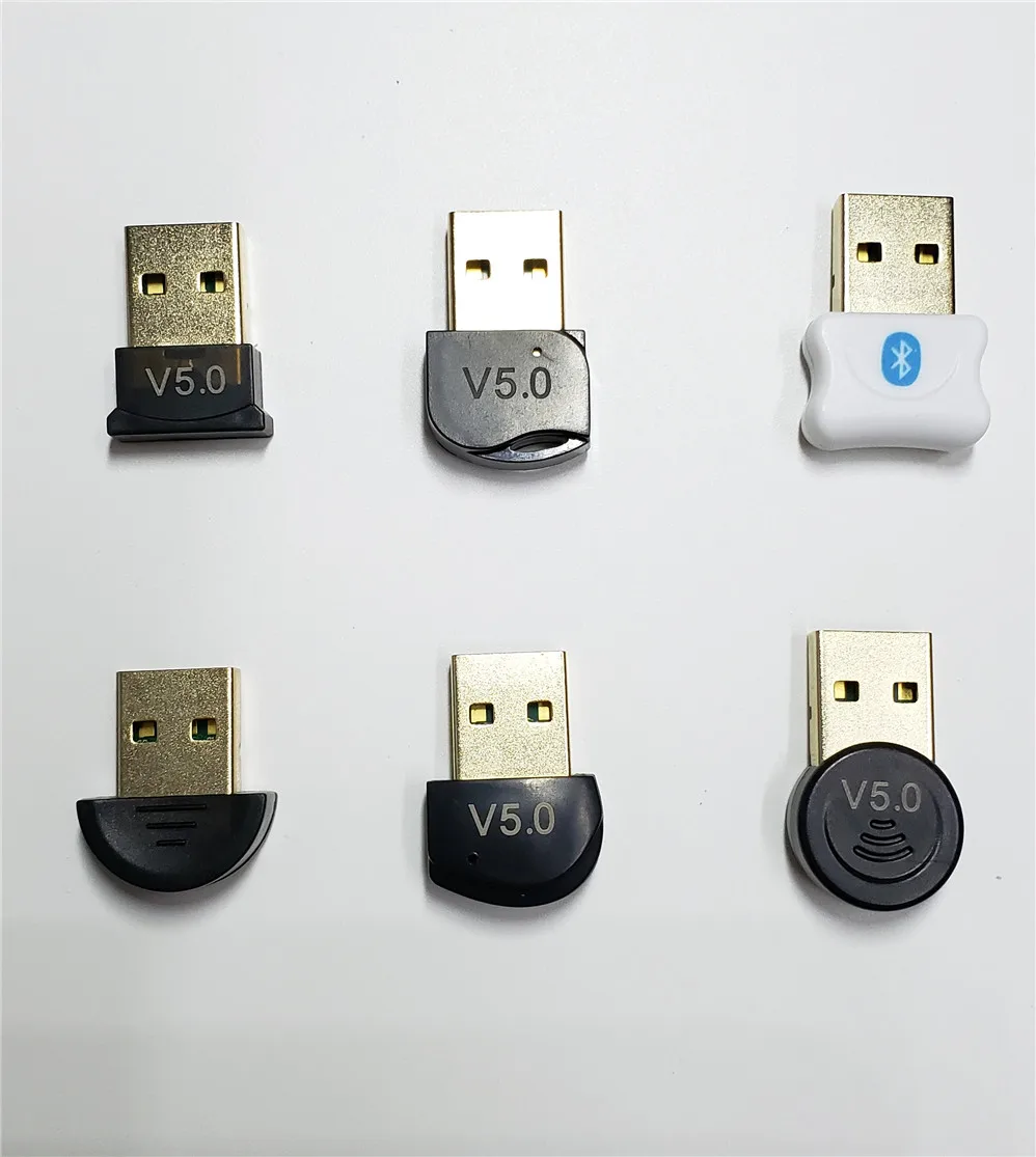 USB Bluetooth 5 0 адаптер 4 ключ беспроводной передатчик приемник аудио V5.0 V4.0 для