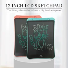 

LCD Writing Tablet Toy 12 Inch Digital Drawing Board Handwriting Pads Portable Ultra-Thin With Pen For Kids Gift