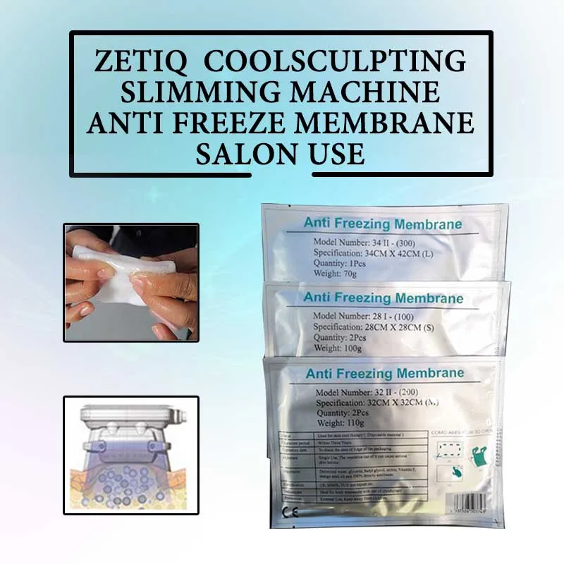 US $206.09 2019 Best Result High Qulaity Cryolipolysis Antifreeze Membrane For The Zetiq Slimming Machine Anti Freeze Membrane Salon Use