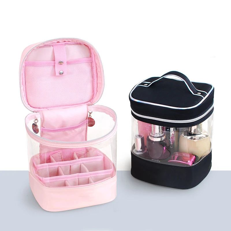  PVC Bathroom Make Up Organizers Portable Travel Cosmetic Lipstick Home Toiletry Storage Bag Makeup 