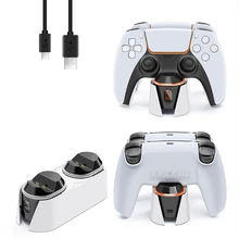 Aliexpress - Controller Quick Charger Station for PS5, Upgraded Fast Charging Dock Holder, Built-in Smart Chip,Over-charge Protection