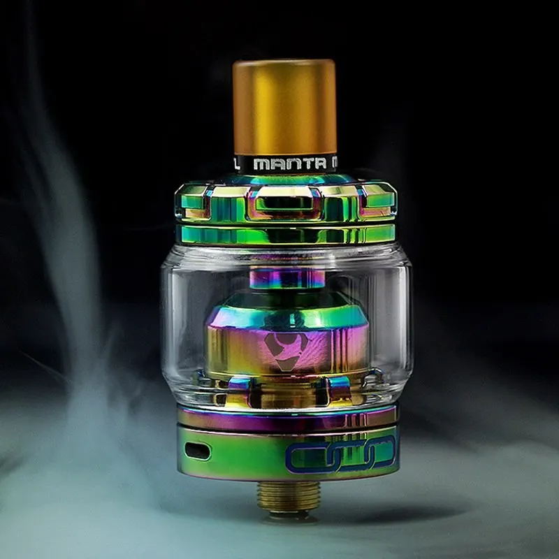 

Advken Manta RTA With 3ml/2ml Capacity 24mm Super Single Coil RTA Tank Gold-plated Deck For E Cig Box Mod