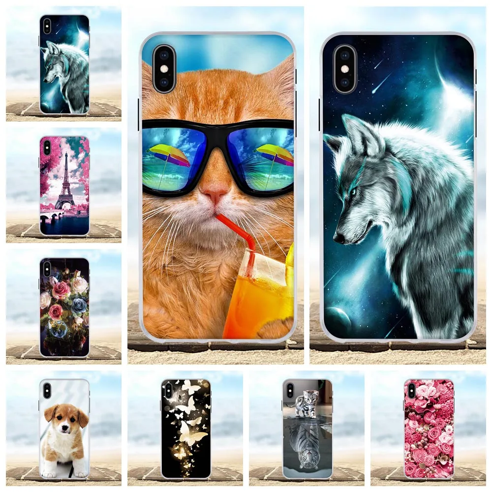 Силиконовый чехол-бампер из ТПУ для Apple iPhone XS Max Ультратонкий чехол Xsmax чехлы