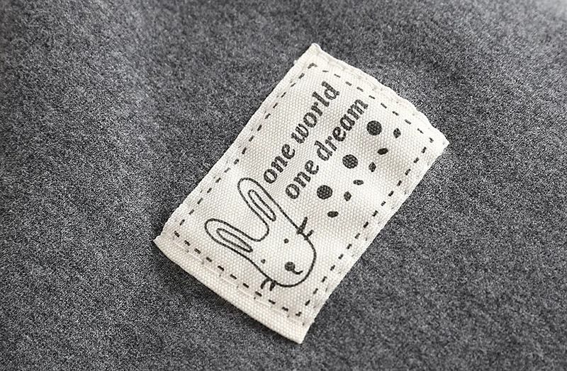 Cartoon Rabbit Label Leisure Children's Pants Winter Children Cotton-padded Pants Children's Clothing Wholesale