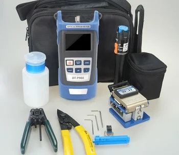 

Fiber Optic Tool Kit Optical Power Meter -70dBm ~ + 10dBm