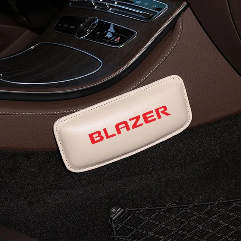 Автомобильный наколенник для Chevrolet Blaze, аксессуары для интерьера, мягкая подушка, поддержка бедра, подушка для автомобильного сиденья из искусственной кожи