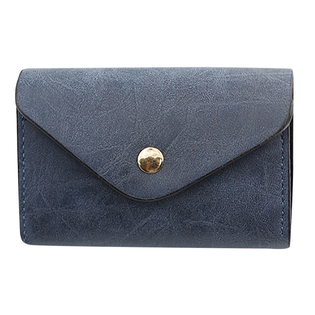 Leather Vintage Wallet Women Hasp Small And Slim Coin Pocket Purse Cards Holders Luxury Pocket Men Purse Money Bag Purse 819