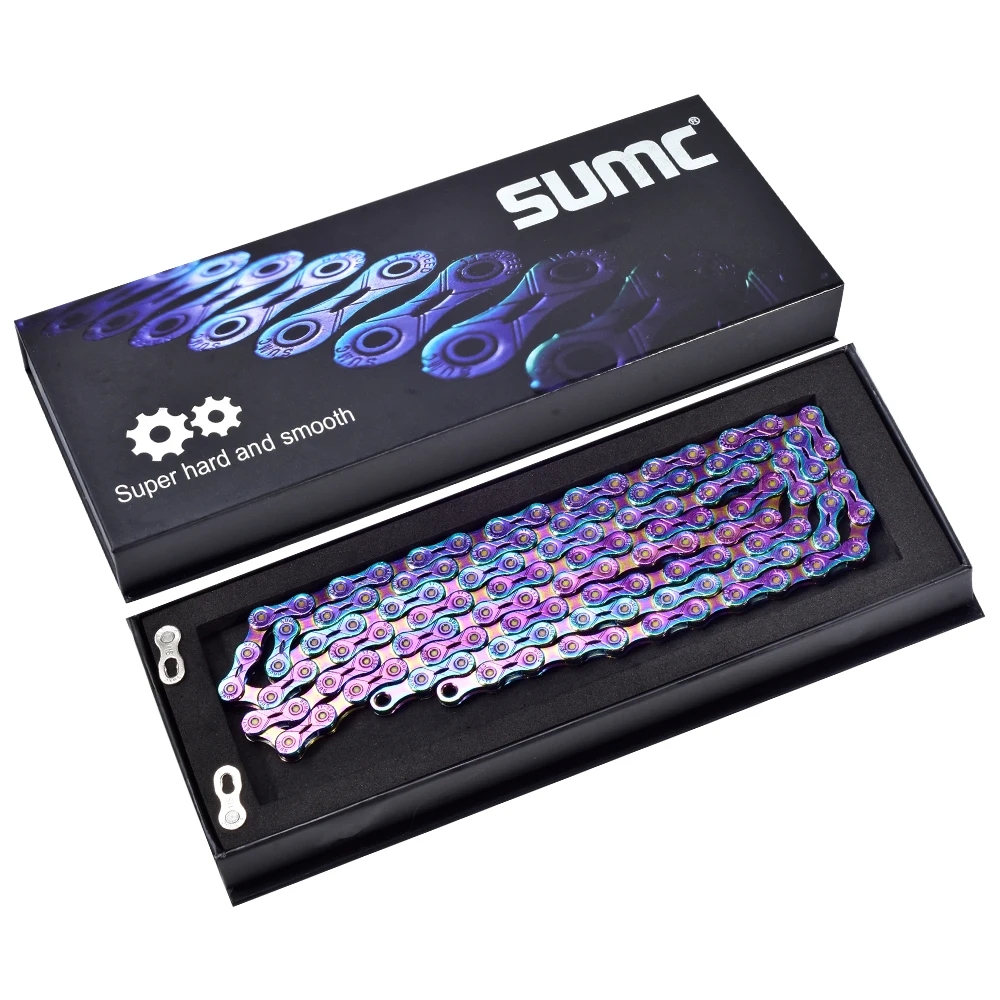 SUMC яркий велосипедный цепи горный велосипед/дорожный велосипед для Shimano/SRAM 10/11/12