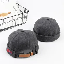 Стиль тыква шляпа Женская корейский стиль Берет шерстяной восьмиугольная шапка осень зима шляпа художника вышитая надпись