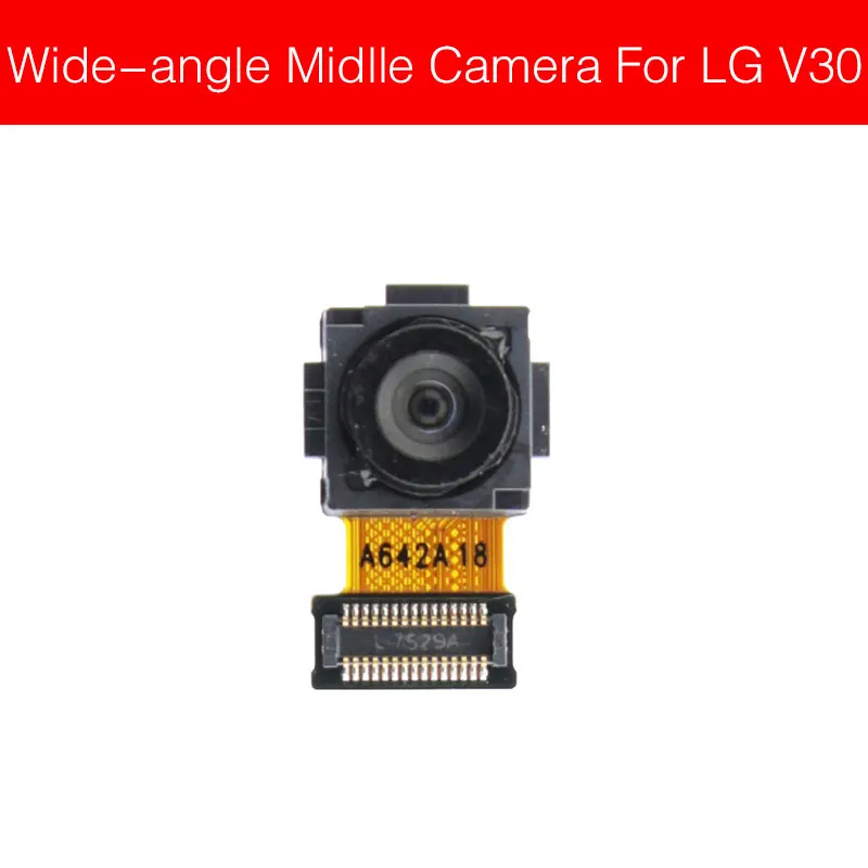 Middle Шлейф для передней и задней камеры для LG V30 H930 US998, шлейф для задней камеры, шлейф для замены, запчасти для ремонта - Цвет: Middle
