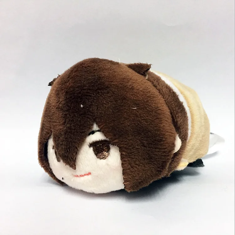 2 Bungo бродячие собаки Ryunosuke Akutagawa Dazai кукла игрушка брелок кошелек брелок сумка ремешок креативный - Цвет: 2