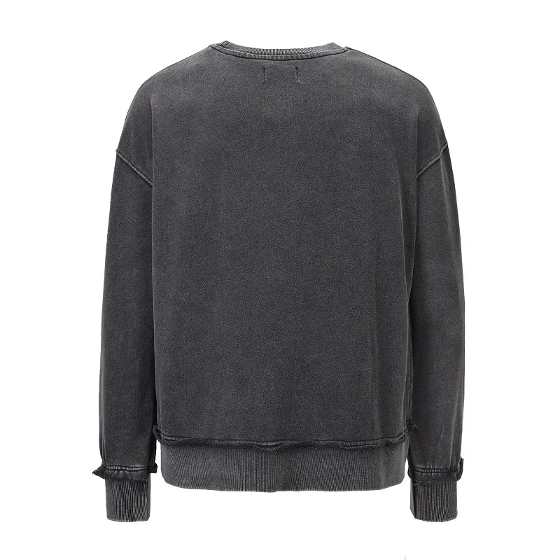 QoolXCWear зимние мужские хип хоп однотонные черные толстовки Осень вниз плеча Kanye толстовки уличная одежда верхняя одежда L063