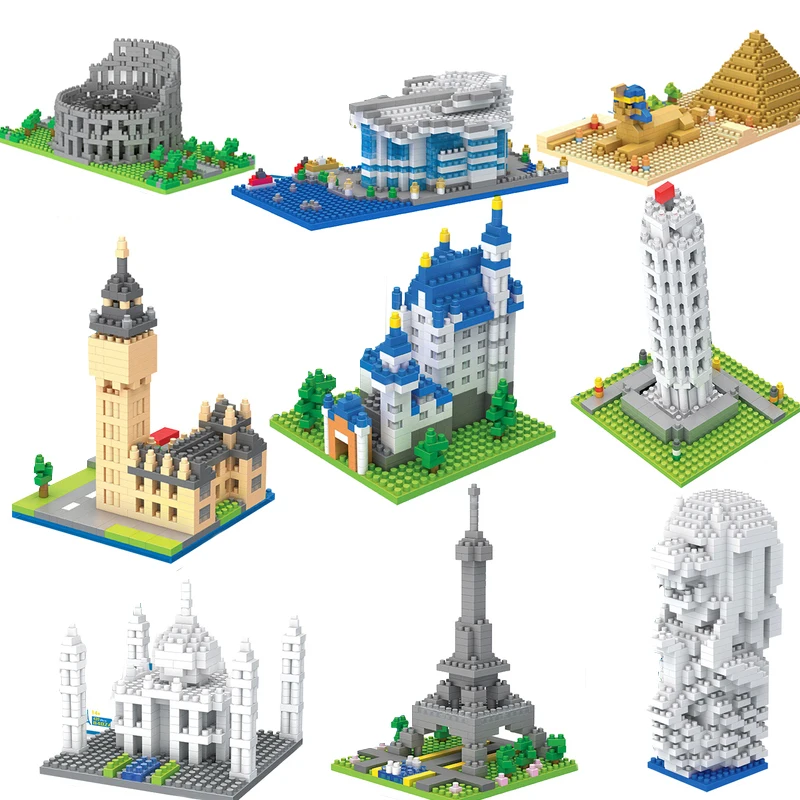 mini lego eiffel tower