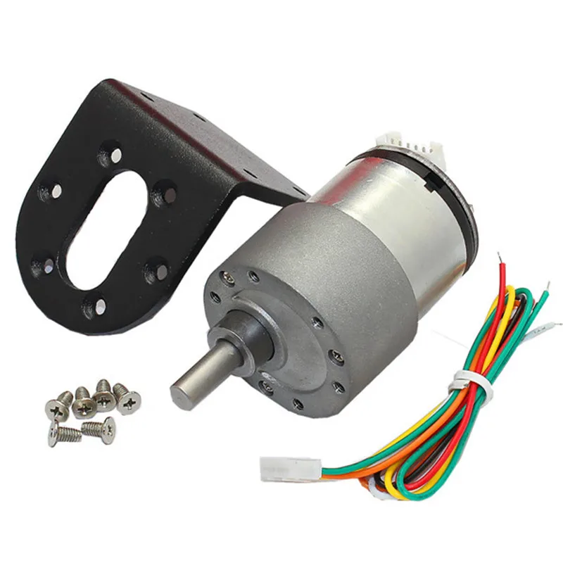 DC 12V 320rpm кодирование редуктор мотор электрический мотор коробки передач