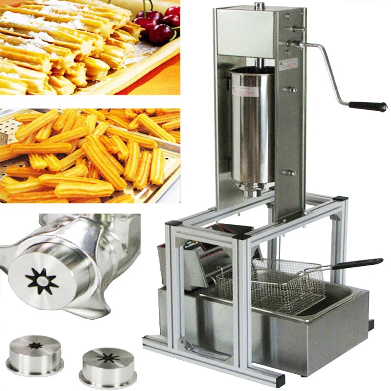 Commercial 5L Churro Maker Machine Including 6L Fryer | Бытовая техника