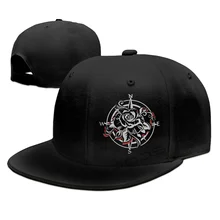 

Compass Rose Logo Heavy Metal Band Multi-color Baseball Caps Hip Hop Snapback for Men and Women Hats Street Wear Hat