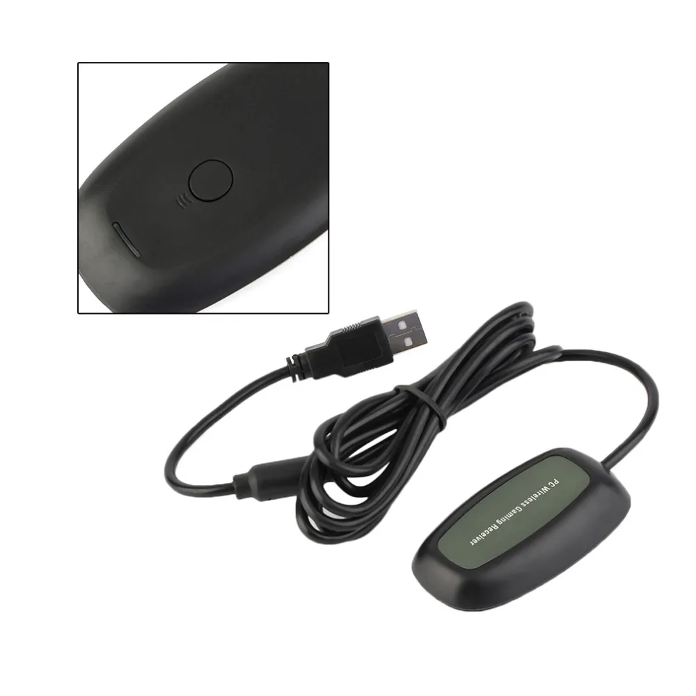 Беспроводной ПК USB 2,0 приемник для xbox 360 контроллер игровой usb-адаптер для приемника ПК приемник для microsoft для xbox 360 с CD