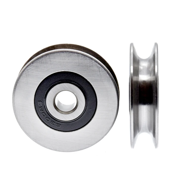 2pcs10*50* 13mm6300RS нестандартный подшипник с канавкой u-образный V-вогнутый трос через провод направляющее колесо подвесное колесо прокатки