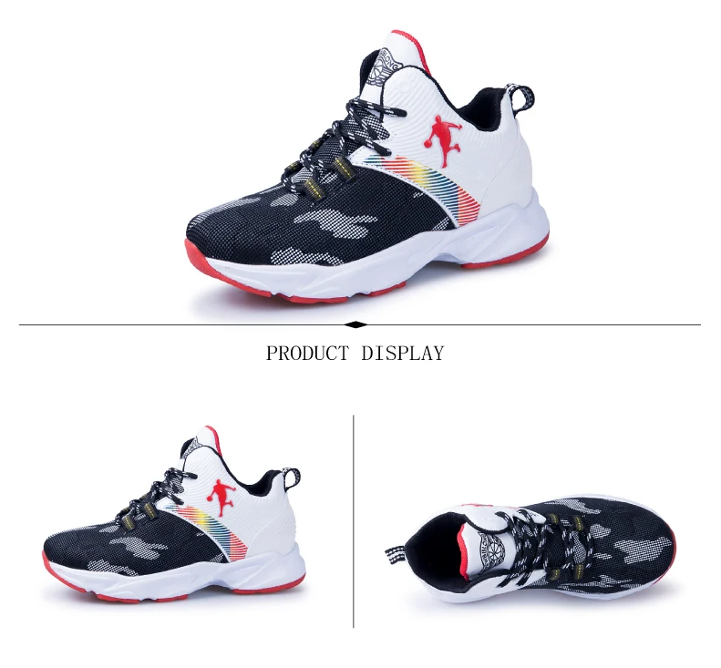 PINSEN Winter shoes Non-slip Kids Sneakers Thick Sole Boys Basketball Shoes Children Sport Shoes Outdoor Boy Trainer Basket (8)