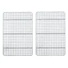 Stainless Steel Grid Cake Baking Stand Pastry Pizza Bread Cooling Rack Tray Non-stick Cookie Pies Food Shelf Kitchen Accessories