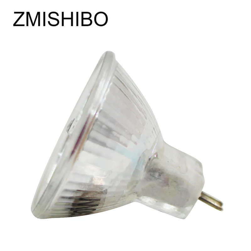 ZMISHIBO 10 шт./лот галогенная лампа MR11 GU5.3 AC/DC12V 220 В 35 Вт 50 Вт затемненные Точечные светильники стекло 35 мм светильник фитинг настенный светильник