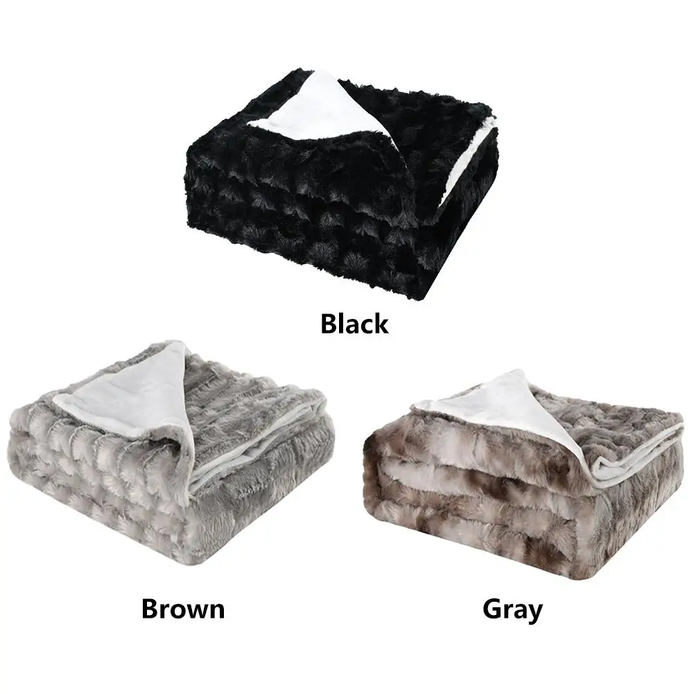 

Super Soft Blanket Flannel Aircraft Sofa Use Office Children Blanket Towel Travel Fleece Mesh Portable Car Travel Cover Blankets
